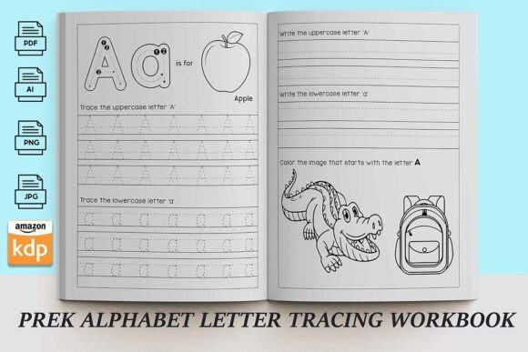 Download PreK Alphabet Tracing &amp; Coloring Pages - Tracing Collection