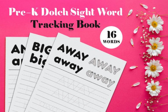 Download Dolch Sight Words Tracing Book for Pre K - Premium Resources