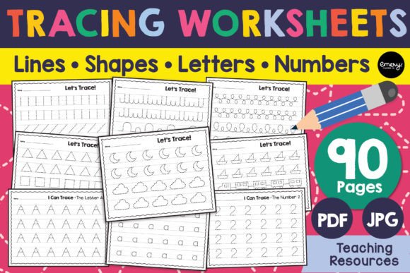 Download Tracing Worksheets | Handwriting - Tracing Collection