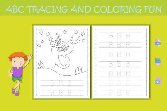 Download ABC Tracing and Coloring Fun - Tracing Collection