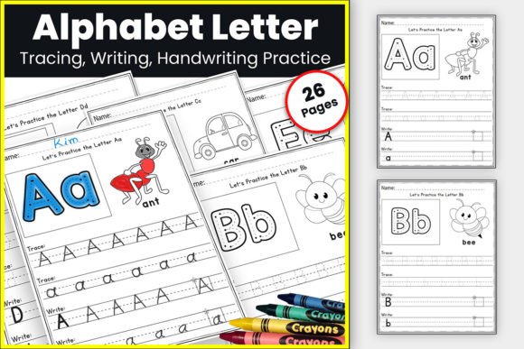 Download Letter Tracing Worksheets for Preschool - Premium Resources