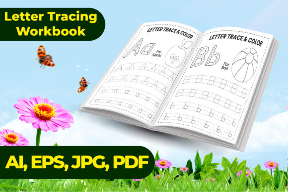Download Letter Tracing &amp; Color Workbook for Kids - Tracing Collection