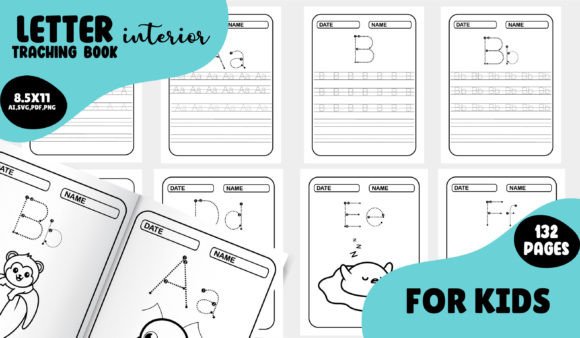 Download Kdp Kids Letter Tracing - Tracing Collection