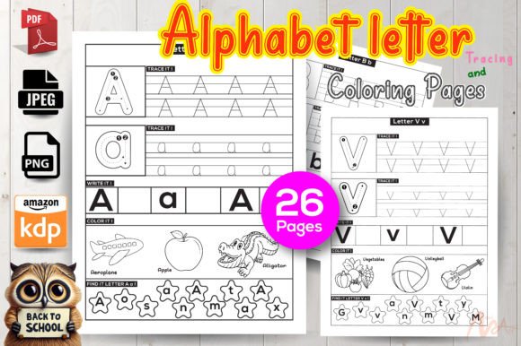 Download Alphabet Letter Tracing &amp; Coloring Pages - Tracing Collection
