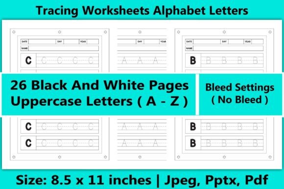 Download Tracing Worksheets Alphabet Letters - Tracing Collection