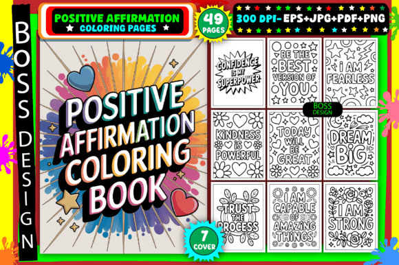 Download Positive Affirmation Coloring Pages - Positive affirmation coloring pages Collection